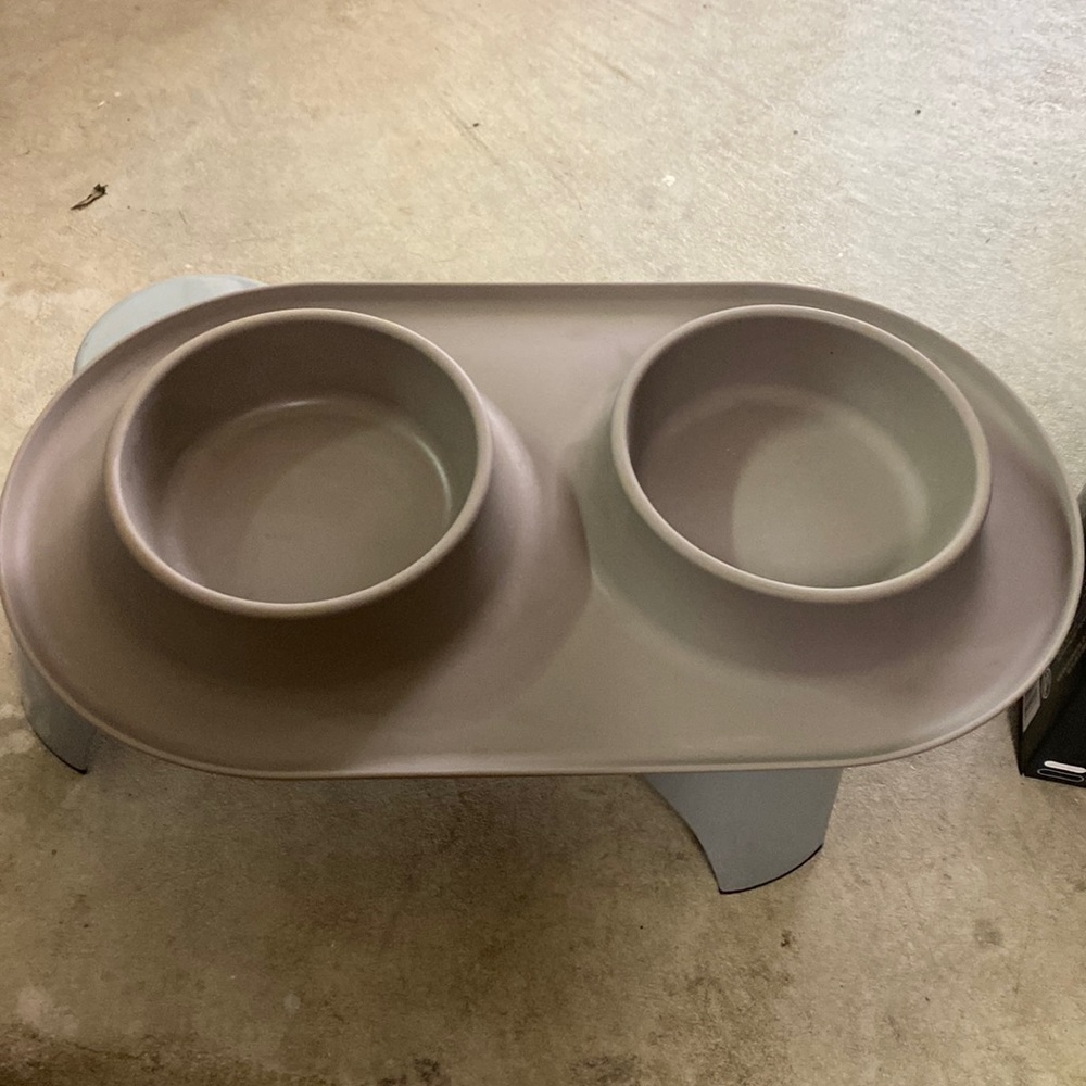 Messy Mutts Double Silicone Feeder